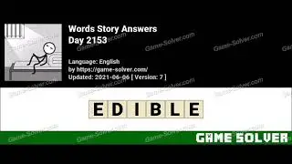 Words Story level 2101-2200 answers