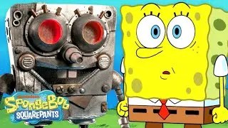 60 Minutes of ROBOTS 🤖 | SpongeBob