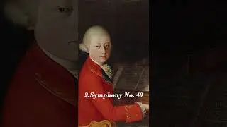 TOP 4 Mozart`s Masterpieces #shorts  #classicalmusic #mozart #history