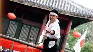影视剧：日本武士叫嚣中国武术，不料马永贞瞬间将他打残废