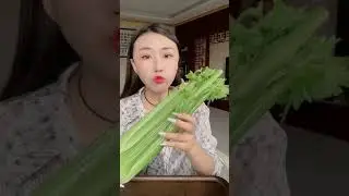 Eating Vegetable Chinese Lychee