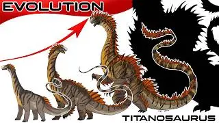 The Ultimate TITANOSAURUS Evolution | Jurassic World Rebirth Fanart | Maxxive Jumpo