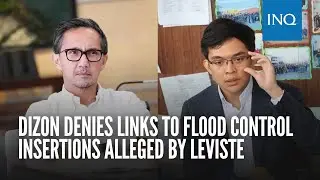 Dizon denies links to flood control insertions alleged by Leviste