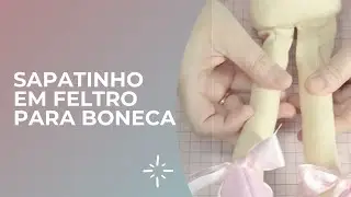 Sapatinho em Feltro - JULIANA VIEGAS