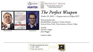 David E. Sanger and John Maggio &mdash; The Perfect Weapon
