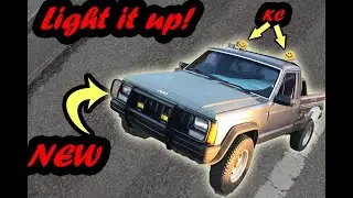 Jeep Comanche Project Ep. 9 KC фары и щетки Guard!