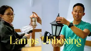 Lighting Up Our New Home | Lamp & Curtain Unboxing