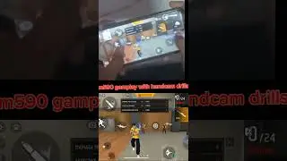 m590 practice in training with handcam #freefire