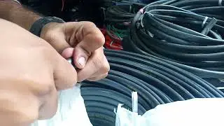 wapda wire 7/52  two core silvar single face cable . good quality.