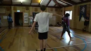 UMHA Sword & Buckler Tournament 2025 R2   Alex vs Jacinta