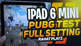 Ipad 6th Generation Pubg Test | Pubg New Event Gameplay | Lag Test | Pubg Graphics | Best Review