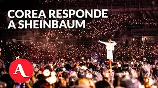 Corea responde a Sheinbaum tras pedir m&aacute;s fechas de BTS en M&eacute;xico
