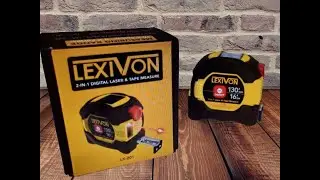 Может ли ваша рулетка это сделать? Lexivon 2 в 1: цифровой лазер и рулетка