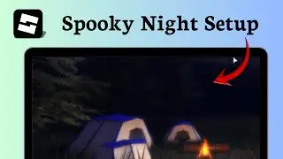 How to make a dark and foggy night in Roblox Studio