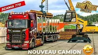 ETS2 /ON PREND LA ROUTE...VERS LA NORVEGE [DLC NORDIC HORIZON] /GRUMES 24T.