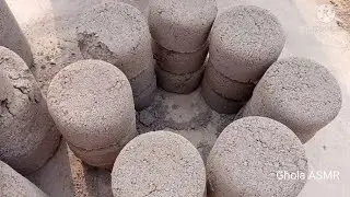 ASMR: Red Dirt Gritty Texture#crushing #cementasmr #berelaxing
