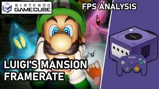 Luigi's Mansion  |  Gamecube  |  Frame Rate Test