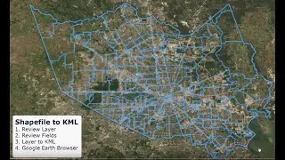 ArcGIS Pro: How to Convert a Shapefile to KML