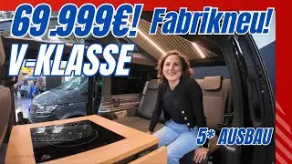 69.999 &euro; fabrikneues WOHNMOBIL KASTENWAGEN CAMPERVAN 2026 Off Track V-Klasse Weekender