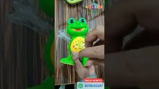 DANCING FROG TOY 🐸|Music & Light| Online se Sasta #toys #toyshop #viral #shortvideo #online