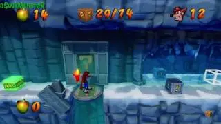 Snow Go - Clear Gem(All Boxes) - Crash Bandicoot 2