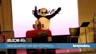 #POF2018: COMEDIAN OR GOOD SAMARITAN? [Jay Agonoy / keepsakes.]