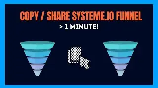 How to Share or Copy a Systeme.io Funnel (under 1 minute) | Import or Export Systeme.io Funnels