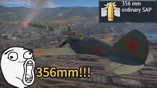 I Fitted A 356mm Gun To My War Thunder Plane