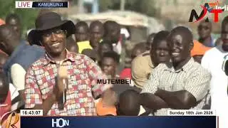 Raila Juniour and Winnie Odinga Hold Massive Rally in Kibra!!Addresses Millions of Supporters!