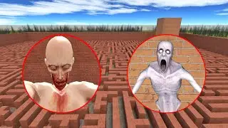MAZE SHOWDOWN WITH SCP-096 IN GARRY'S MOD! (UNLIMITED FIGHT)