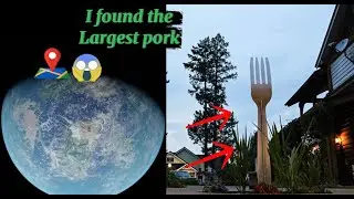 The largest fork in the world 🍴😳🤯