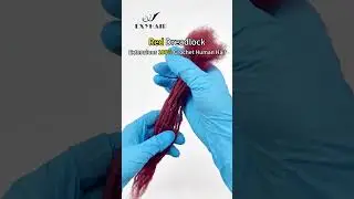 Red Dreadlock extensions 100% crochet human hair #locs #hairstyle #locstyles #naturalhair #hair