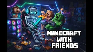 Playing Minecraft With Friends (Chaotic & Funny) 🔥 | LIVE