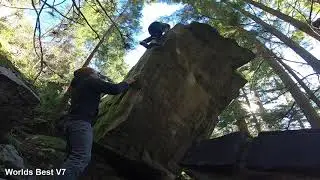 Worlds Best V7 | Gold Bar WA Bouldering