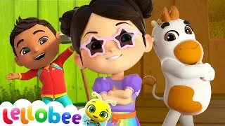 The Teamwork Song + Back To School | DOUBLE EPISODE | 🐝 PRESCHOOL PLAYHOUSE 🐝 | Lellobee Karaoke