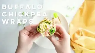 Buffalo Chickpea Wraps