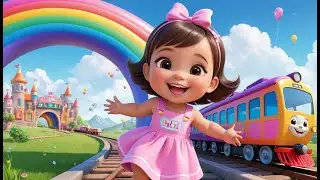 &ldquo;All aboard the Number Train! 🚂🌈 Let&rsquo;s count from 1 to 10 as we ride through the colorful Rainbow