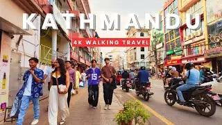 Peaceful Virtual Walk in Balen City 2025 | Kathmandu, Nepal 4K | Feel The Capital Vibes