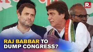Raj Babbar Likely To Join SP In Huge Setback For Congress; In Touch With Akhilesh Yadav