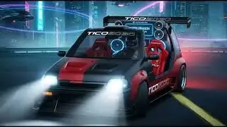 Тюнинг Daewoo Tico 🔴⚫ Обзор 360&deg; | Красный и черный | Проект TiKero