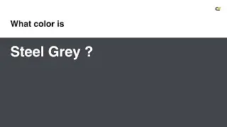 Steel Grey color #43464b hex color - Grey color - Warm color 43464b