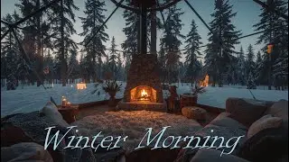 Ethereal Winter Morning  Peaceful Ambient Music for Calm & Reflection