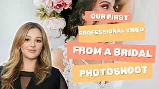 One of our first professional videos from a TFP bridal photoshoot with @shurveronika 🩷