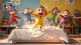 Five Silly Monkeys | Fun Kids Song