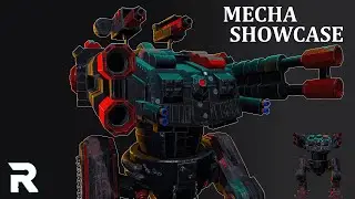 Next-Level 3D Mecha Creation | Maya Hard Surface Model Showcase