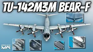 Tu-142M3M Bear-F: Bomber Armament Breakdown & Combat Test | Modern Warships