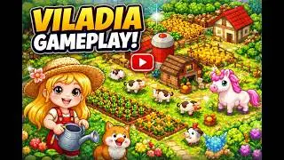 Viladia: Cozy Pixel Farm - Gameplay