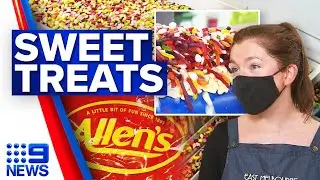 Allen’s celebrates 130 years with new lolly flavours | 9 News Australia