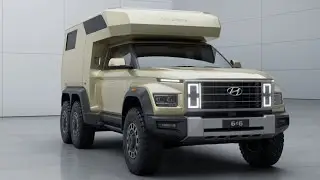 2026 현대 6&times;6 캠퍼 콘셉트 리뷰 &ndash; 미래형 전기 오프로드 캠퍼! | Auto Vibes