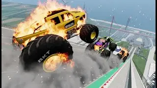 LIVE 0127 | Random Car - Epic Car Jumps & Crashes - BeamNG.Drive